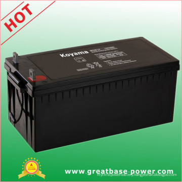 High Performance AGM Accumulators Storage Battery 220ah 12V